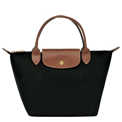 Black Longchamp Le Pliage Original S Women's Top-handle Bags | US-5628GSF