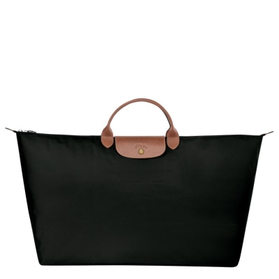 Black Longchamp Le Pliage XL Women's Travel Bags | US-8214AOS