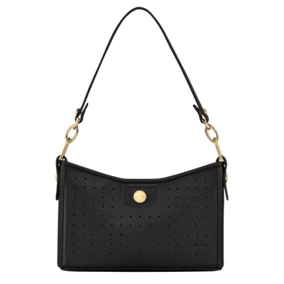 Black Longchamp Mademoiselle Women's Pouches & Cases | US-7549DWR