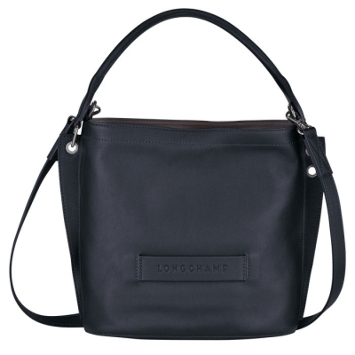 Blue Longchamp 3D Women's Crossbody Bags | US-9258PHO