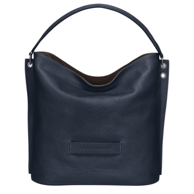 Blue Longchamp 3D Women's Shoulder Bags | US-2159GLF