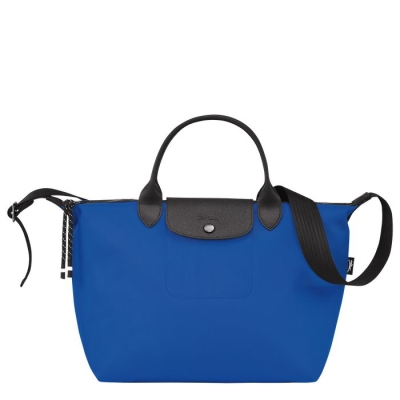 Blue Longchamp Le Pliage Energy M Women's Top-handle Bags | US-2945GEM