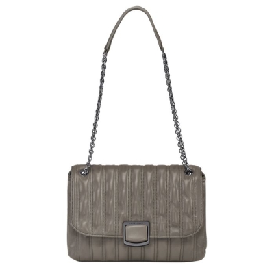 Grey Longchamp Brioche M Women's Crossbody Bags | US-4123CAX