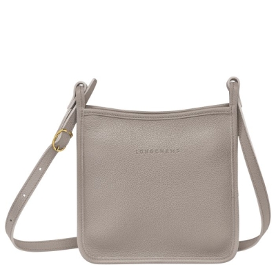 Grey Longchamp Le Foulonné S Women's Crossbody Bags | US-5486LGC