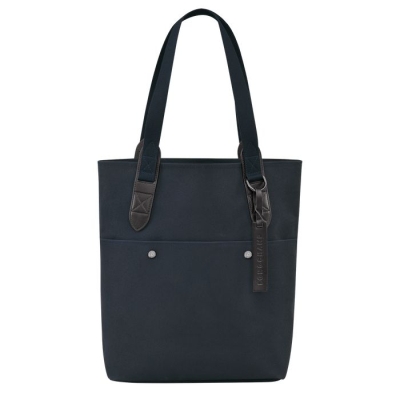 Navy Longchamp Gabin Women's Top-handle Bags | US-8671RBX