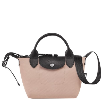 Pink Longchamp Le Pliage Energy XS Women's Top-handle Bags | US-1603TIZ