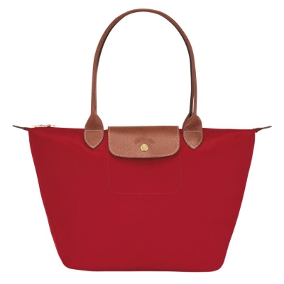 Red Longchamp Le Pliage Original S Women's Shoulder Bags | US-3814AYX