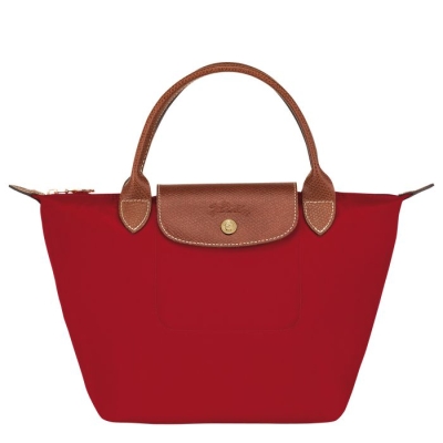 Red Longchamp Le Pliage Original S Women's Top-handle Bags | US-4208XTK