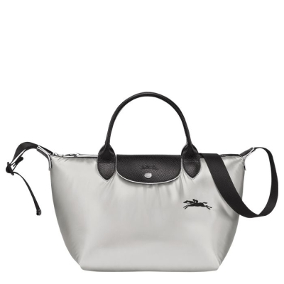 Silver Longchamp Le Pliage Alpin S Women's Top-handle Bags | US-2645ABW